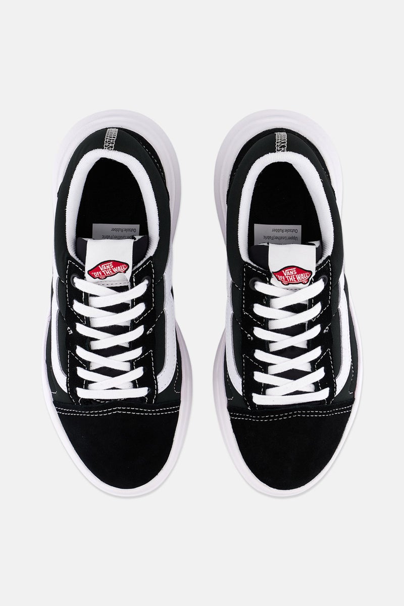 VANS أحذية نسائية قديمة مزودة بأربطة، سوداء - Image 4